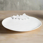 White Porcelain Fish platter - WowCornwall