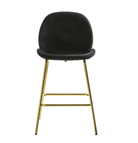 Flanagan Stool Black Velvet (2pk) - WowCornwall