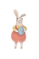 Fluffy Pink Skirt Bunny - WowCornwall