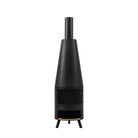 Foligno Chiminea with Pizza Shelf 500x500x1865mm - WowCornwall