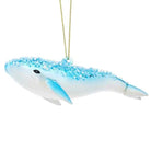 Glitter Humpback Whale Shaped Bauble