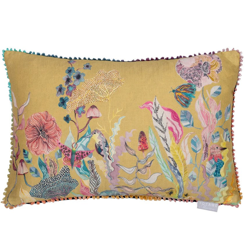 Marigold Hawthorn Tree Cushion - WowCornwall