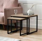 Henley Side Table Nest 500x500x450mm - WowCornwall