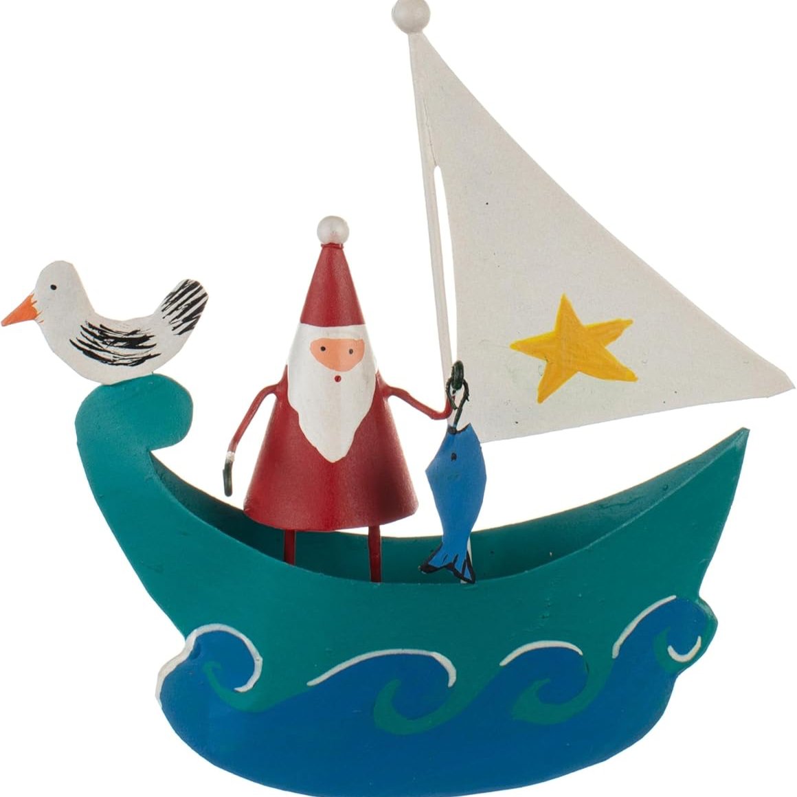 High Seas Santa Hanging Decoration - WowCornwall