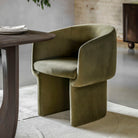 Holm Dining Chair Moss Green