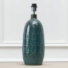 Jadis Lamp Base Aqua - WowCornwall