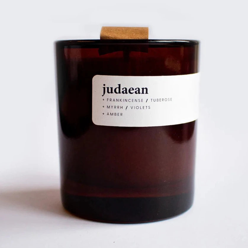 Judaean, rich + complex premium soy candle - WowCornwall