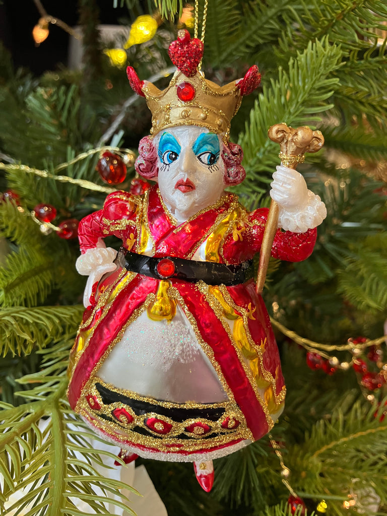 Mixed Queen of Hearts Decoration - WowCornwall