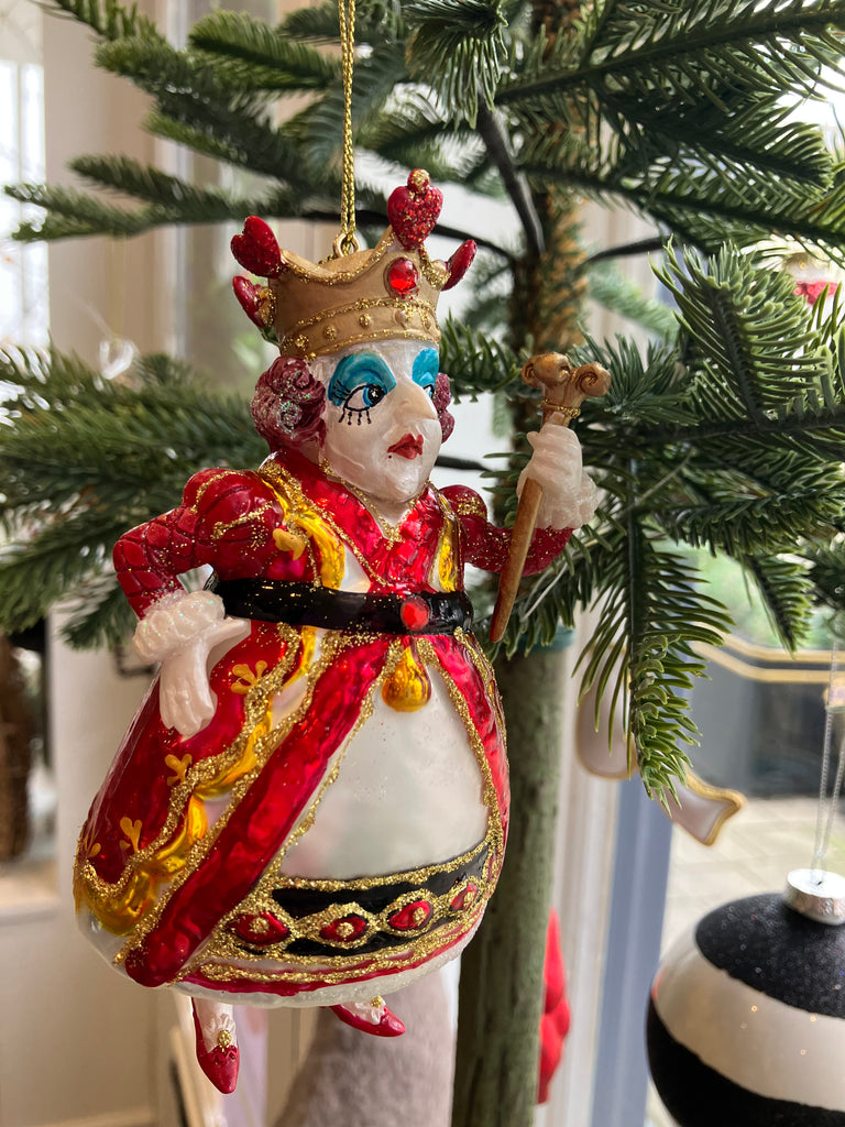 Mixed Queen of Hearts Decoration - WowCornwall