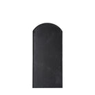 Kemsley Outdoor Mirror Black 1400x650mm - WowCornwall