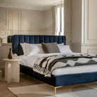 Kensington 4'6 Bedstead Indigo