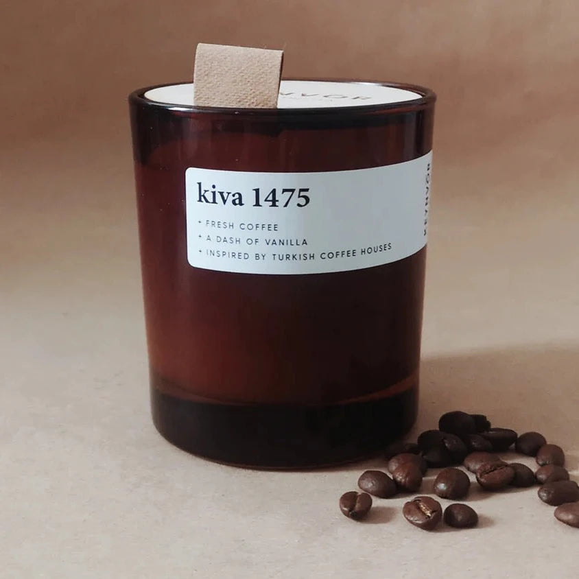 Kiva 1475, The Premium Coffee Candle - WowCornwall