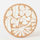 Flora Organic Cork Coasters - Set of 4