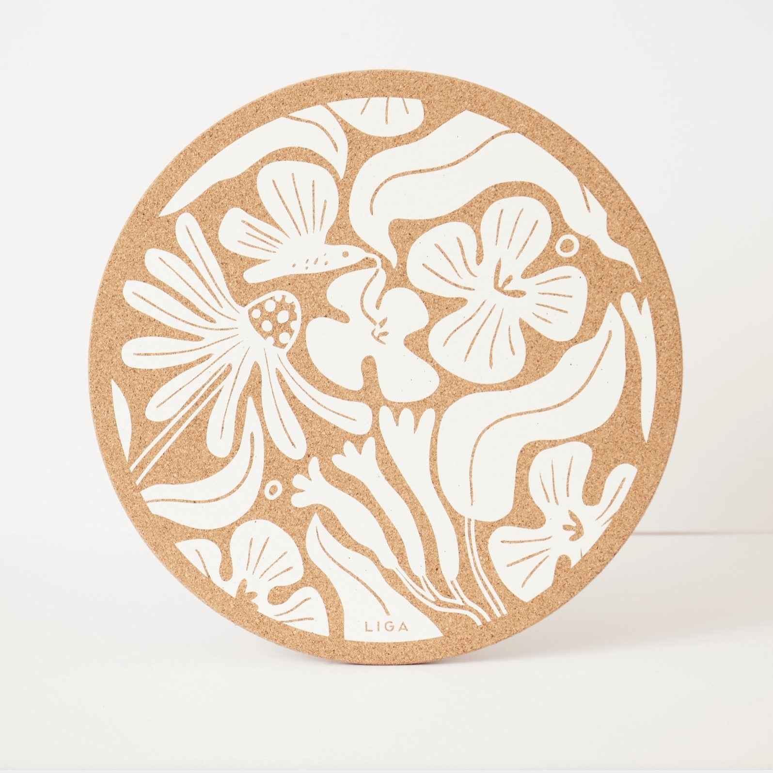 Flora Organic Cork Placemats - Set of 4