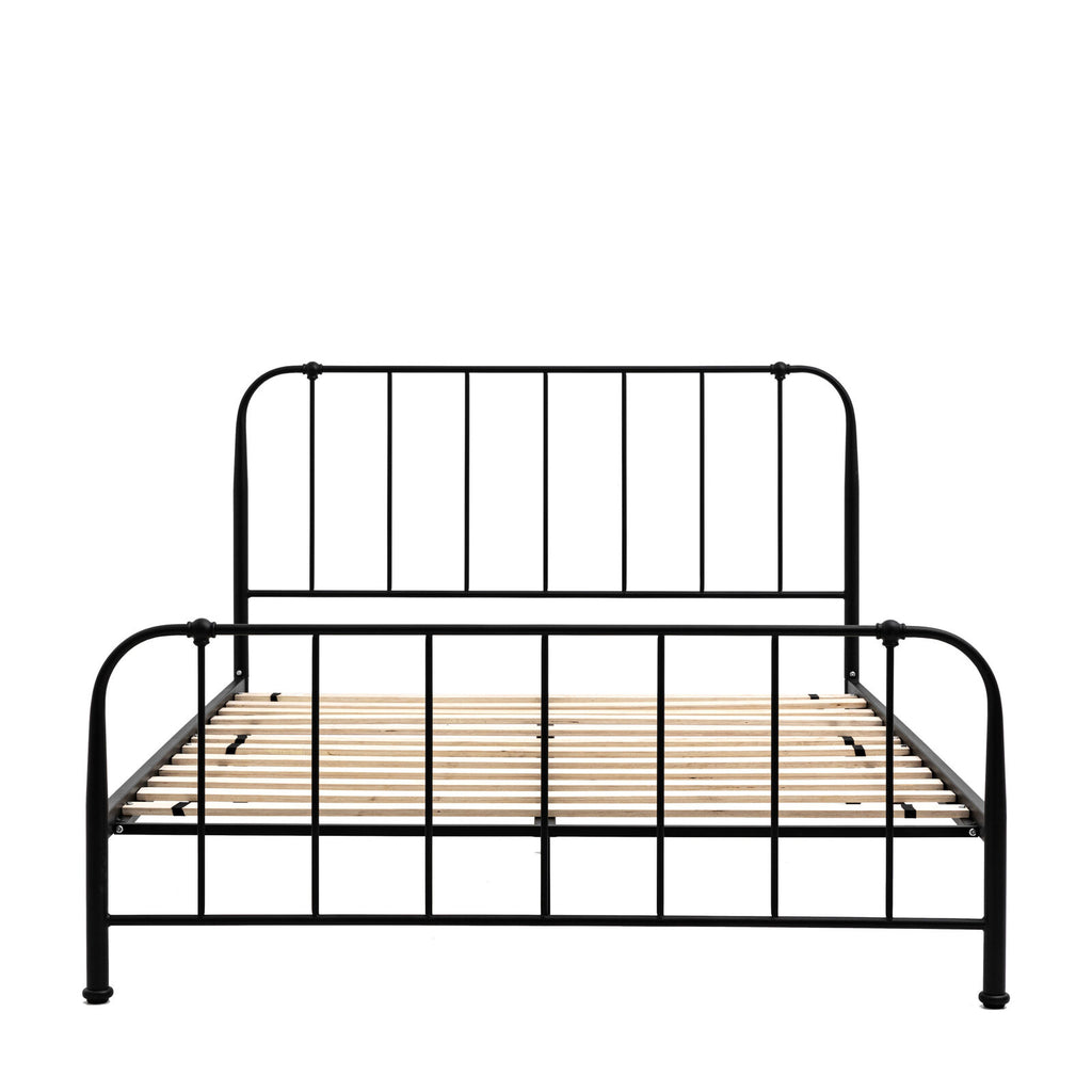 Loughton 4'6 Bedstead Black