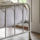 Loughton 4'6 Bedstead Ivory