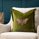 Luna Cushion Cover Green - WowCornwall