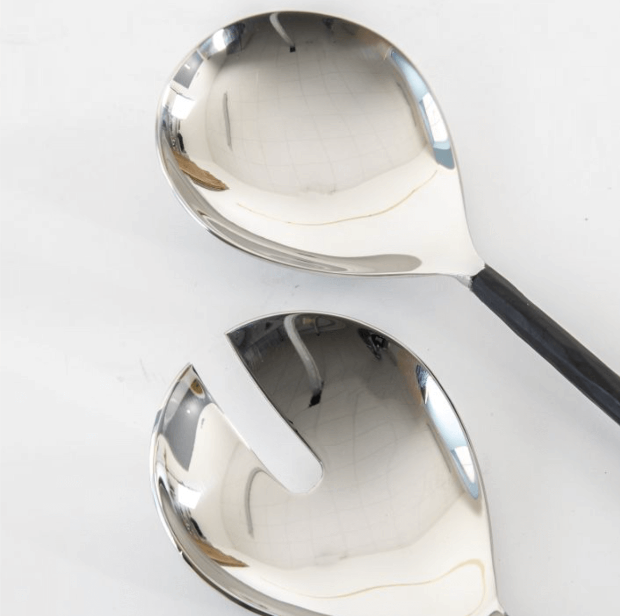 Magnus Salad Servers (Set of 2) Black - WowCornwall