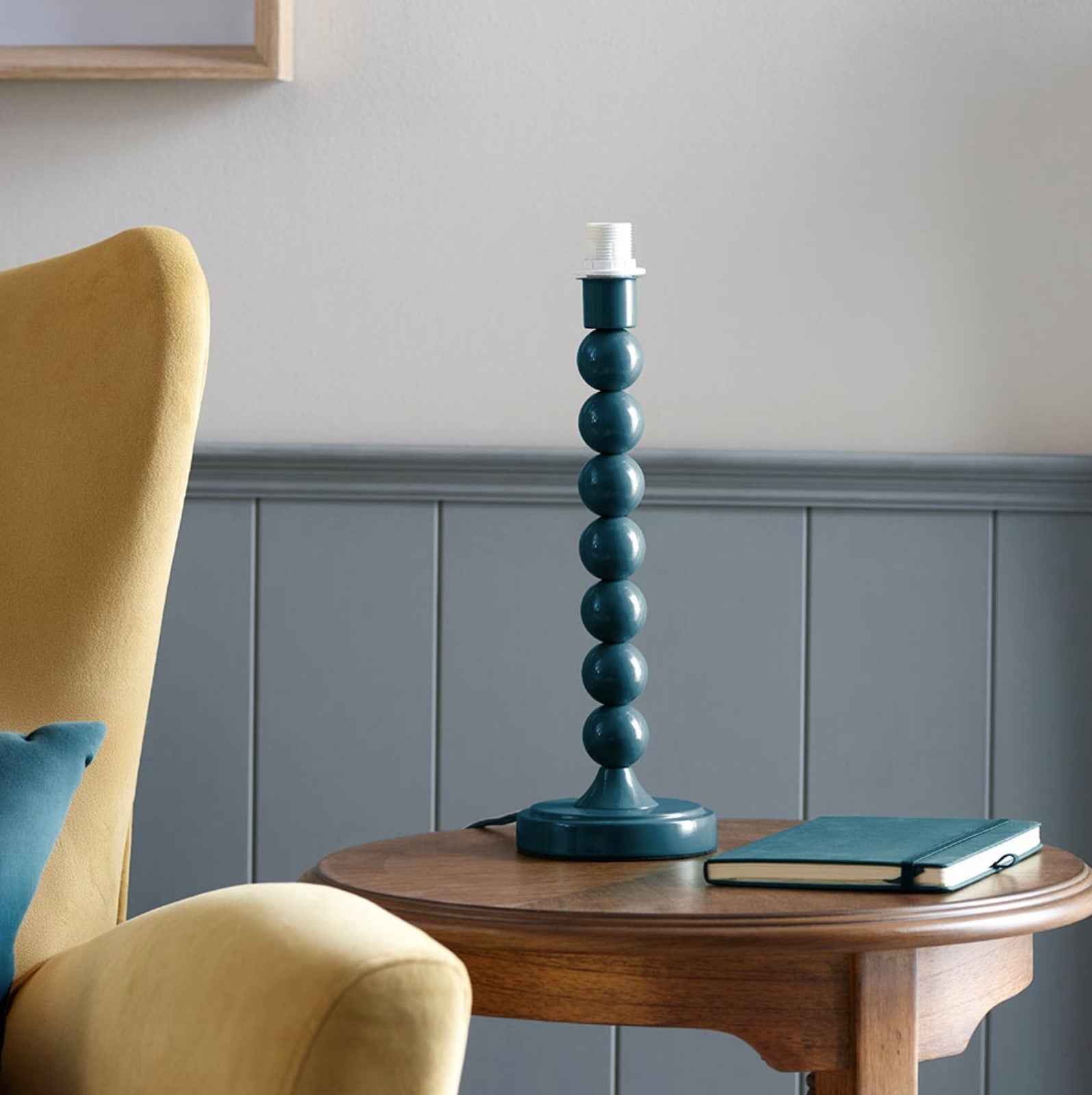Bobbin Table Lamp - Ocean Blue