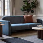 Massa 3 Seater Sofa Dusty Blue