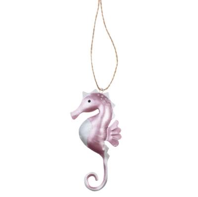 Metallic Seahorse Decoration - WowCornwall