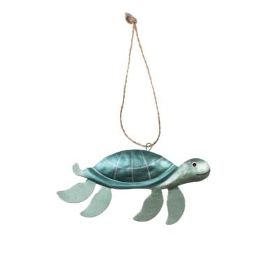 Metallic Turtle Decoration - WowCornwall