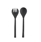 Mette Salad Servers (Set of 2) Black - WowCornwall