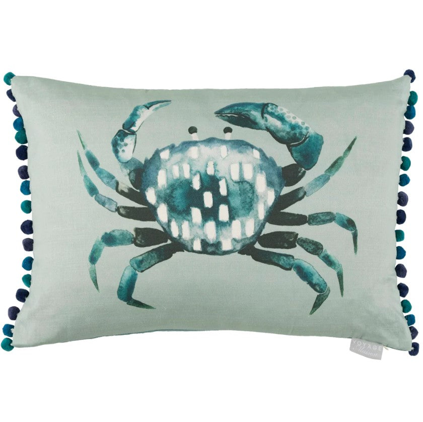 Milton Cushion Seafoam - WowCornwall