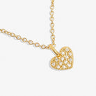 Mini Charms Pavé Heart Necklace - WowCornwall