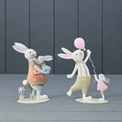 Mixed Metal Rabbits (19cm)	