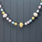 Multicoloured Felt Egg Garland (160cm)