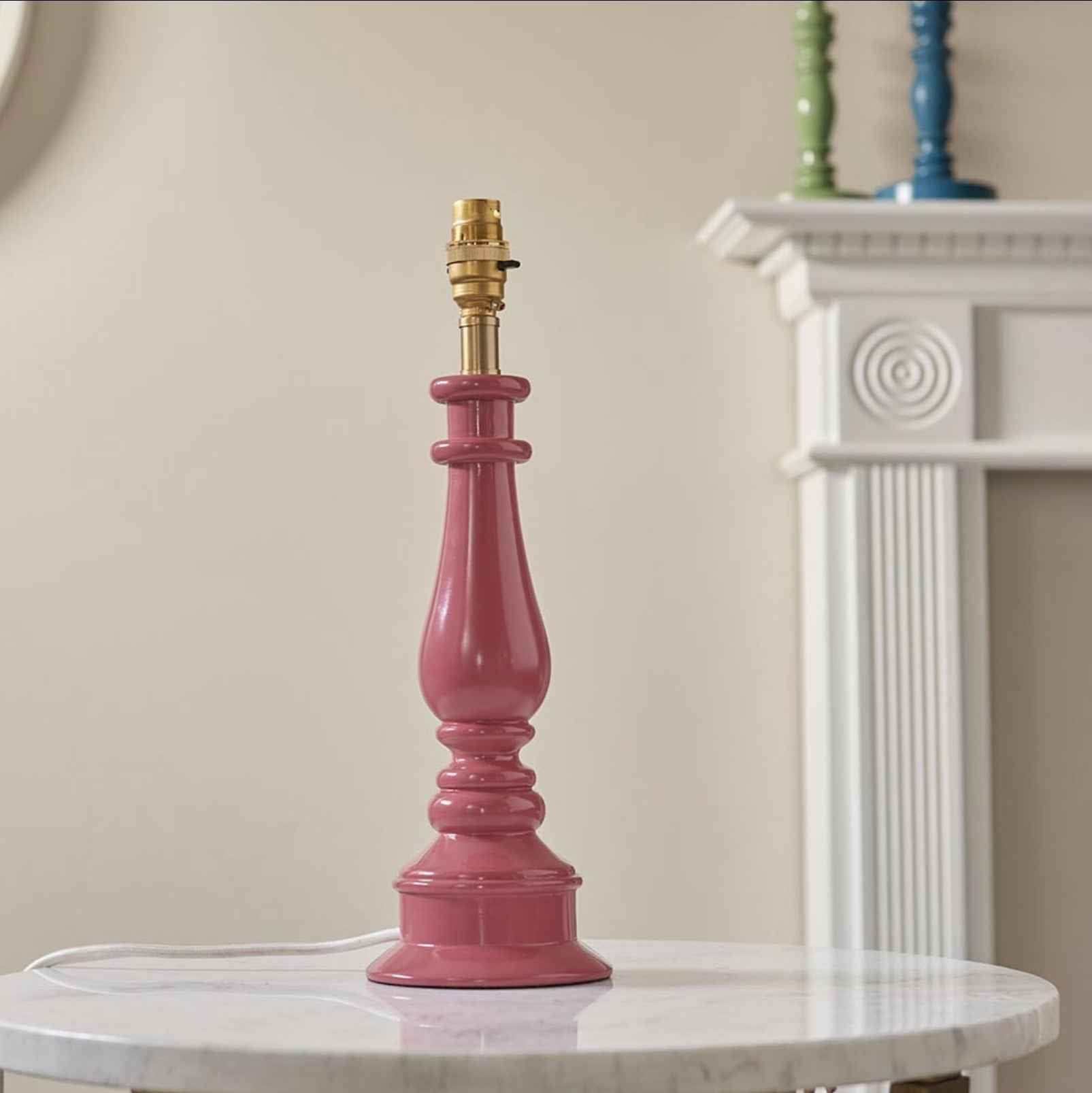 Mabel Table Lamp - Dusky Pink