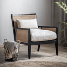 Nagoya Armchair Cream - WowCornwall