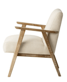 Neyland Armchair Natural Linen - WowCornwall