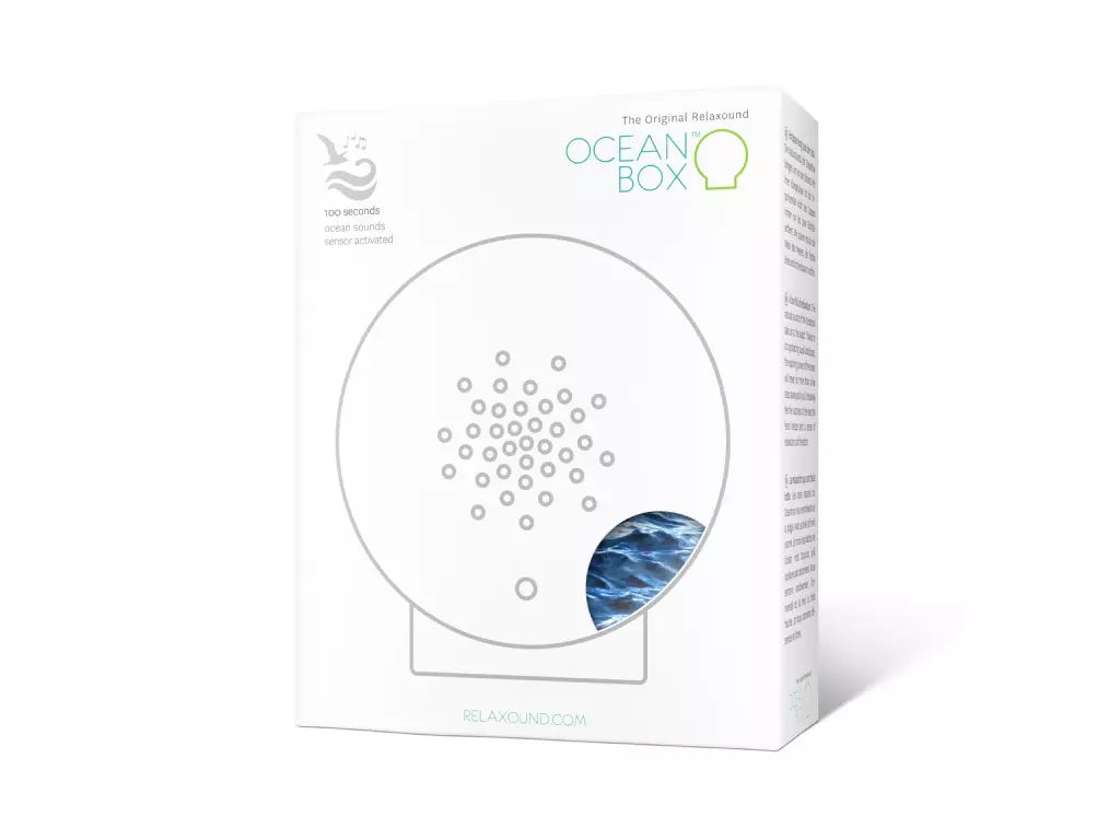 Relaxound Oceanbox Blue Sea Art Sound Box - WowCornwall