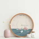 Ocean Landscape Wood Tide Clock - WowCornwall