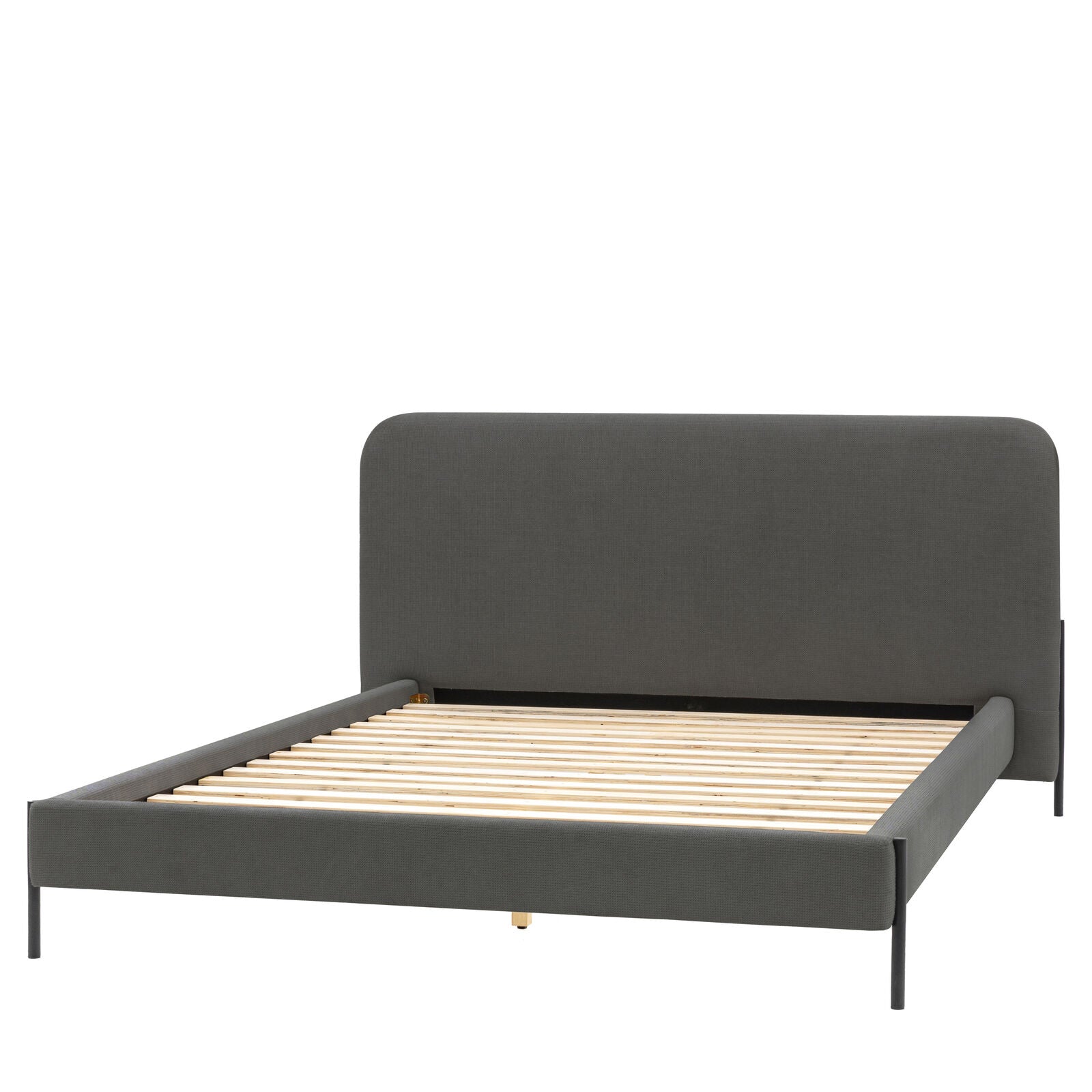 Oslo 4'6 Bedstead Warm Grey