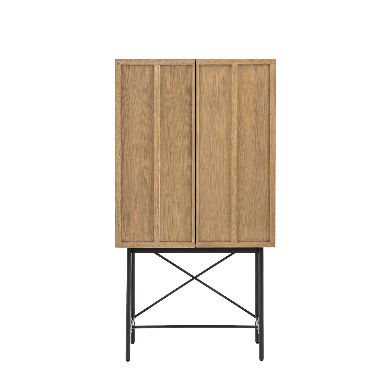 Panelled 2 Door Cocktail Cabinet