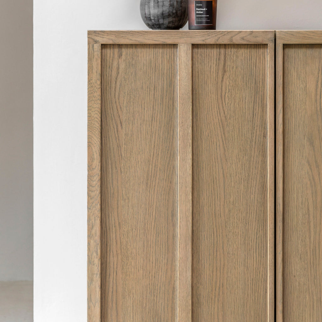 Panelled 2 Door Cocktail Cabinet