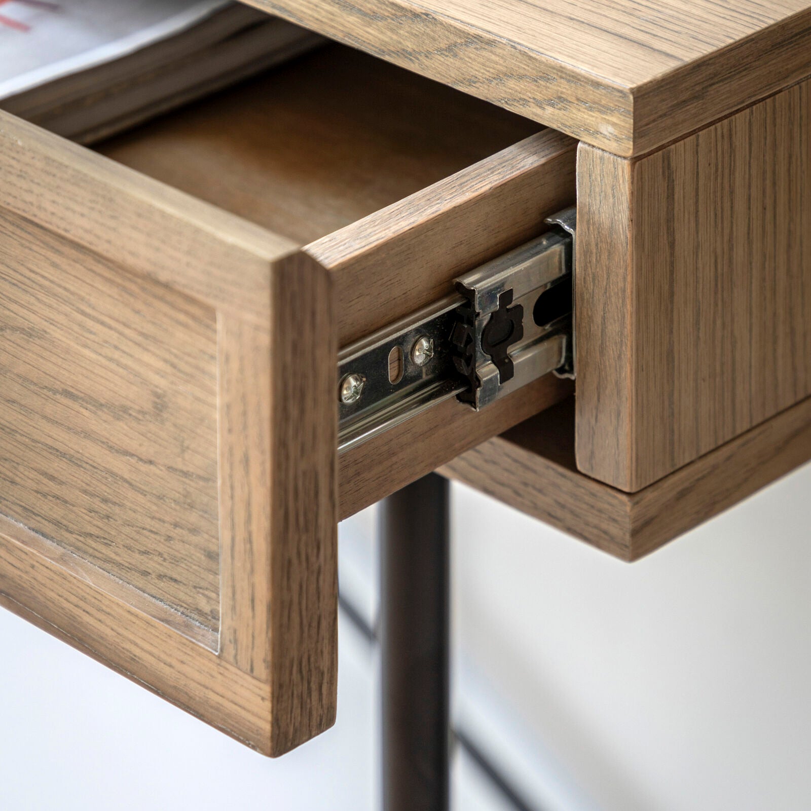 Panelled 2 Drawer Console