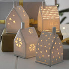 Porcelain Tealight House Heart by Rader - WowCornwall