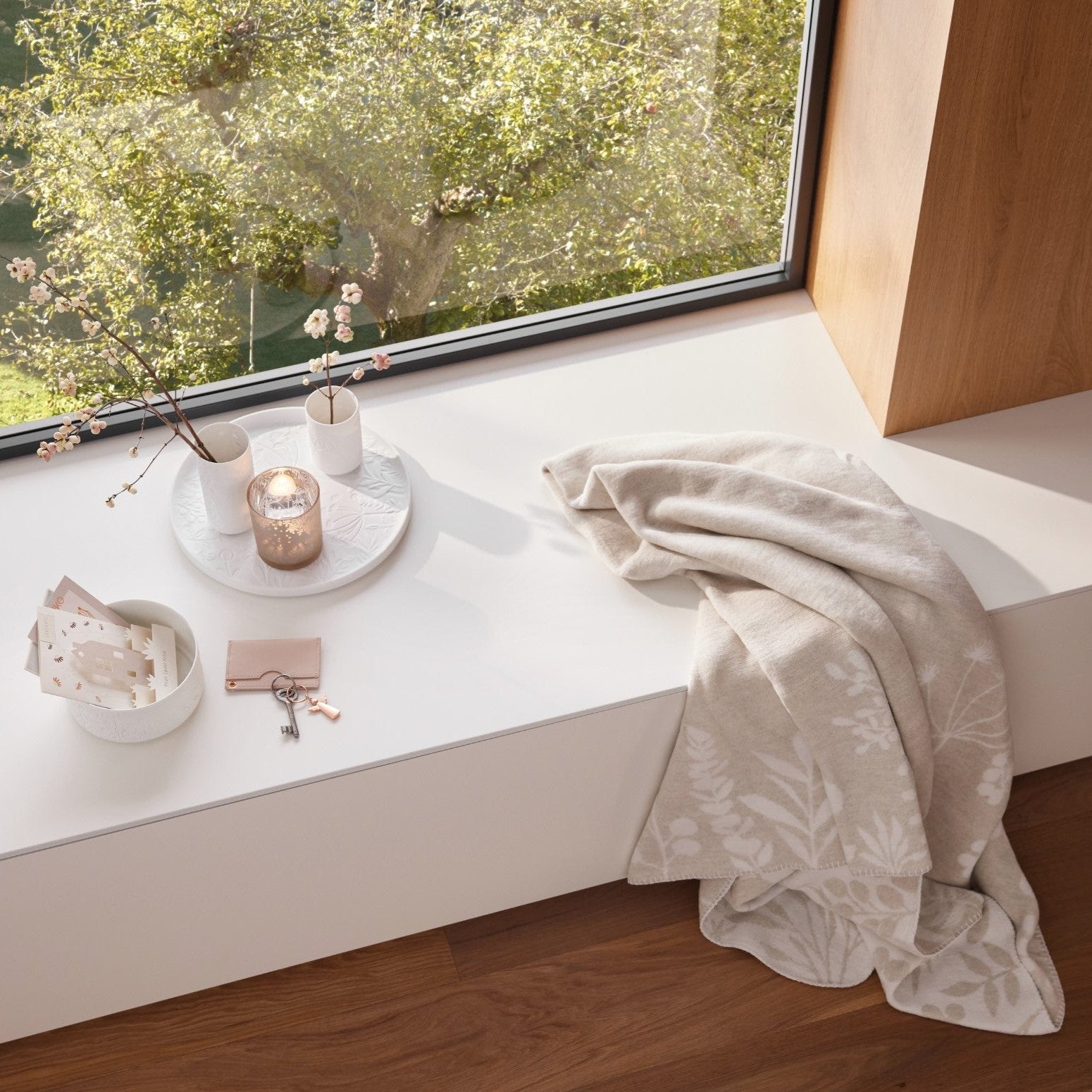 Porcelain Wondergarden Tray - WowCornwall