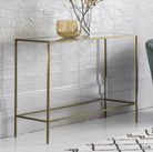 Rothbury Console Table Bronze 1100x350x760mm - WowCornwall