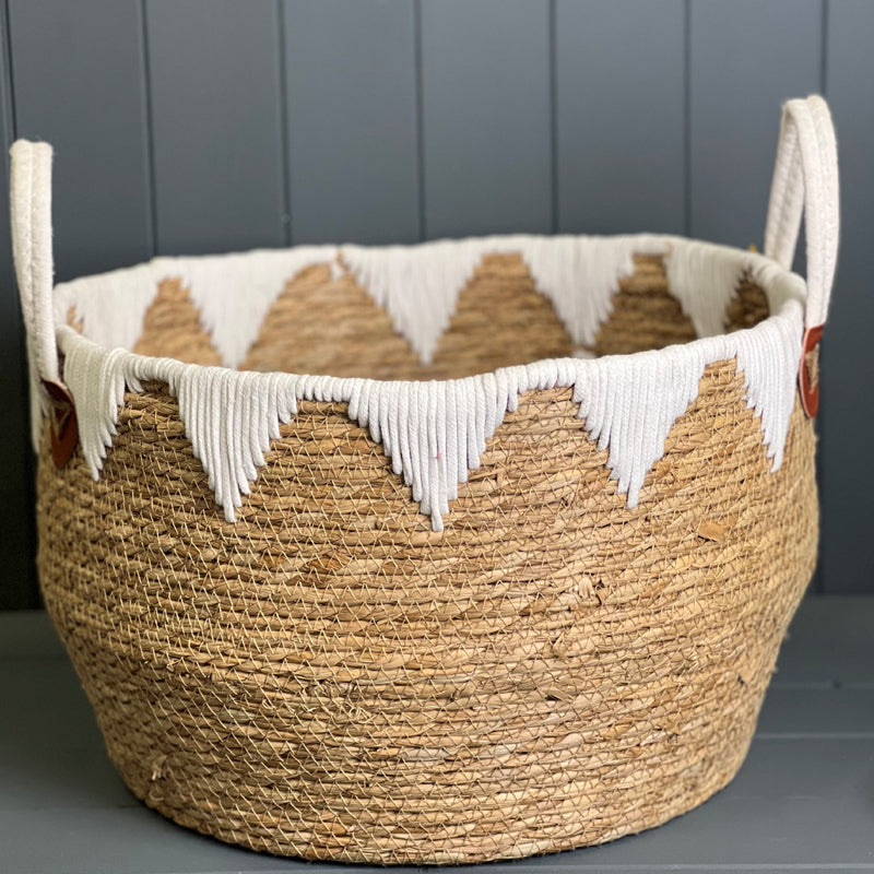 Round Storage Basket (D42cm) - WowCornwall