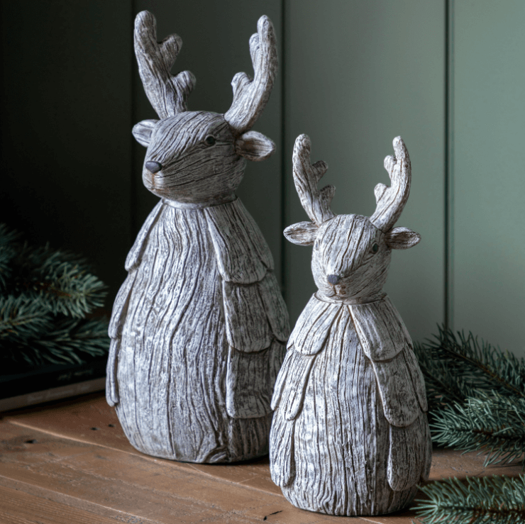 Rustic Reindeer Large - WowCornwall