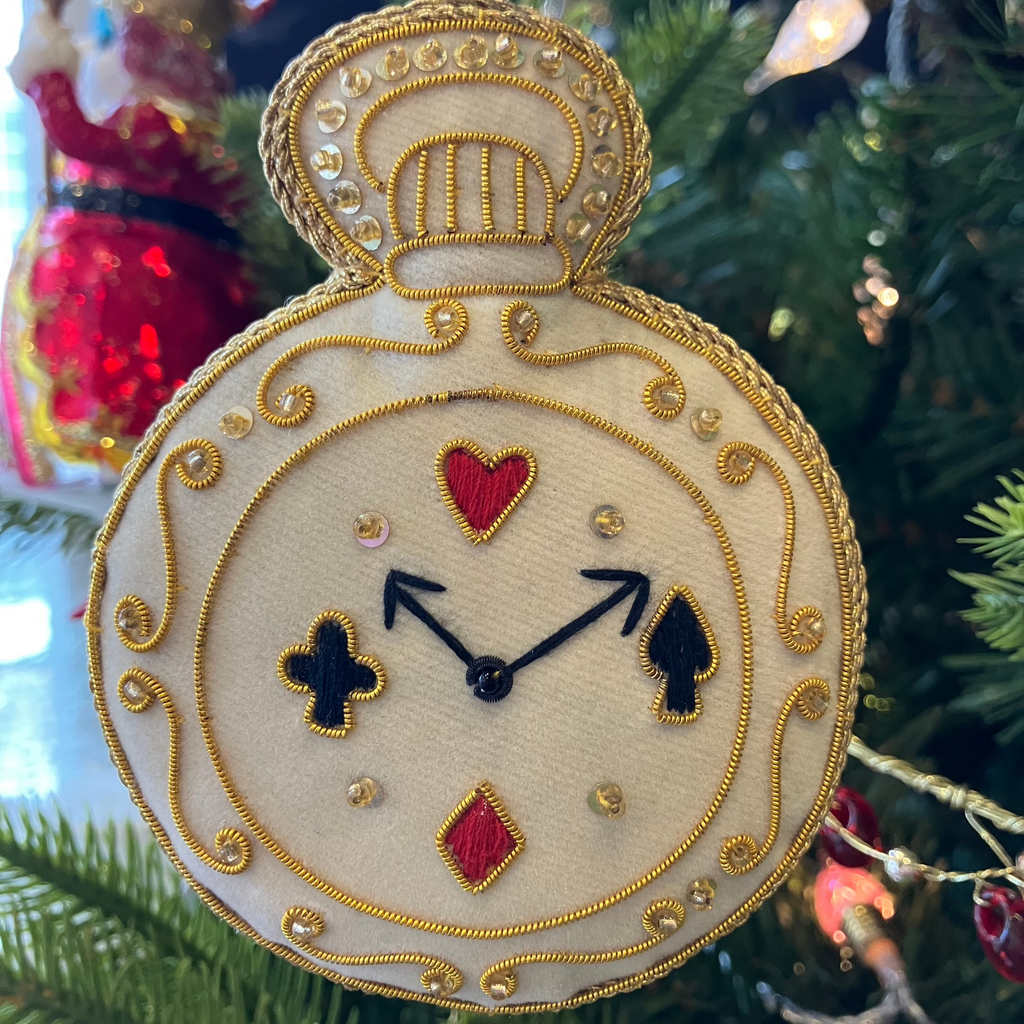 Mixed/Gold Don't Be Late Clock Decoration - WowCornwall