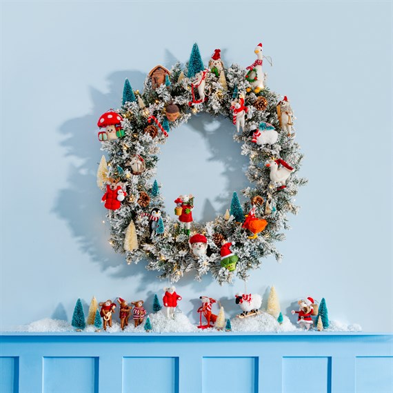 Felt Shed Hanging Decoration - WowCornwall