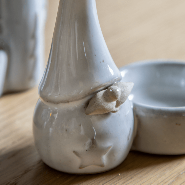 Santa Duo Tealight Holders - WowCornwall