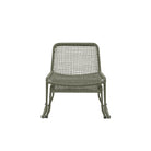 Sassano Lounge Chair with Footstool Green  Sold Out - WowCornwall