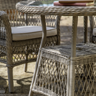 Menton 4 Seater Round Dining Set